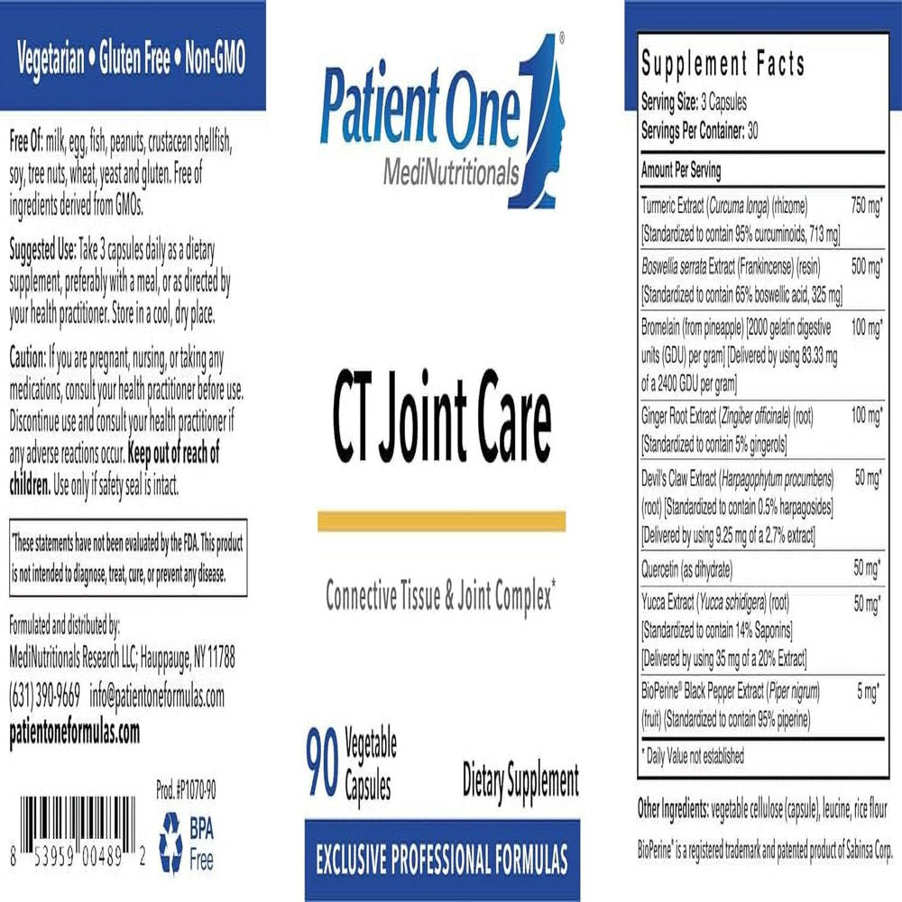 CT Joint Care - 90 Vegetable Capsules