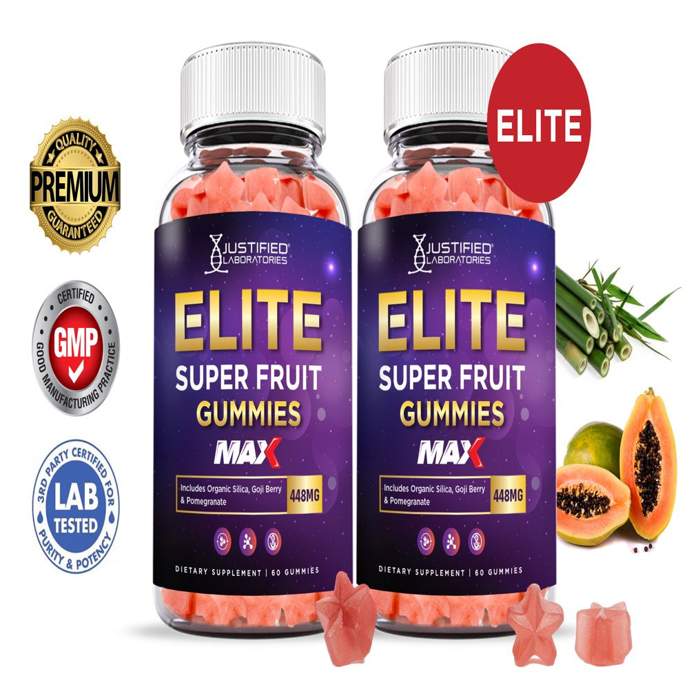 (2 Pack) Elite Keto Max Gummies Dietary Supplement 120 Gummys