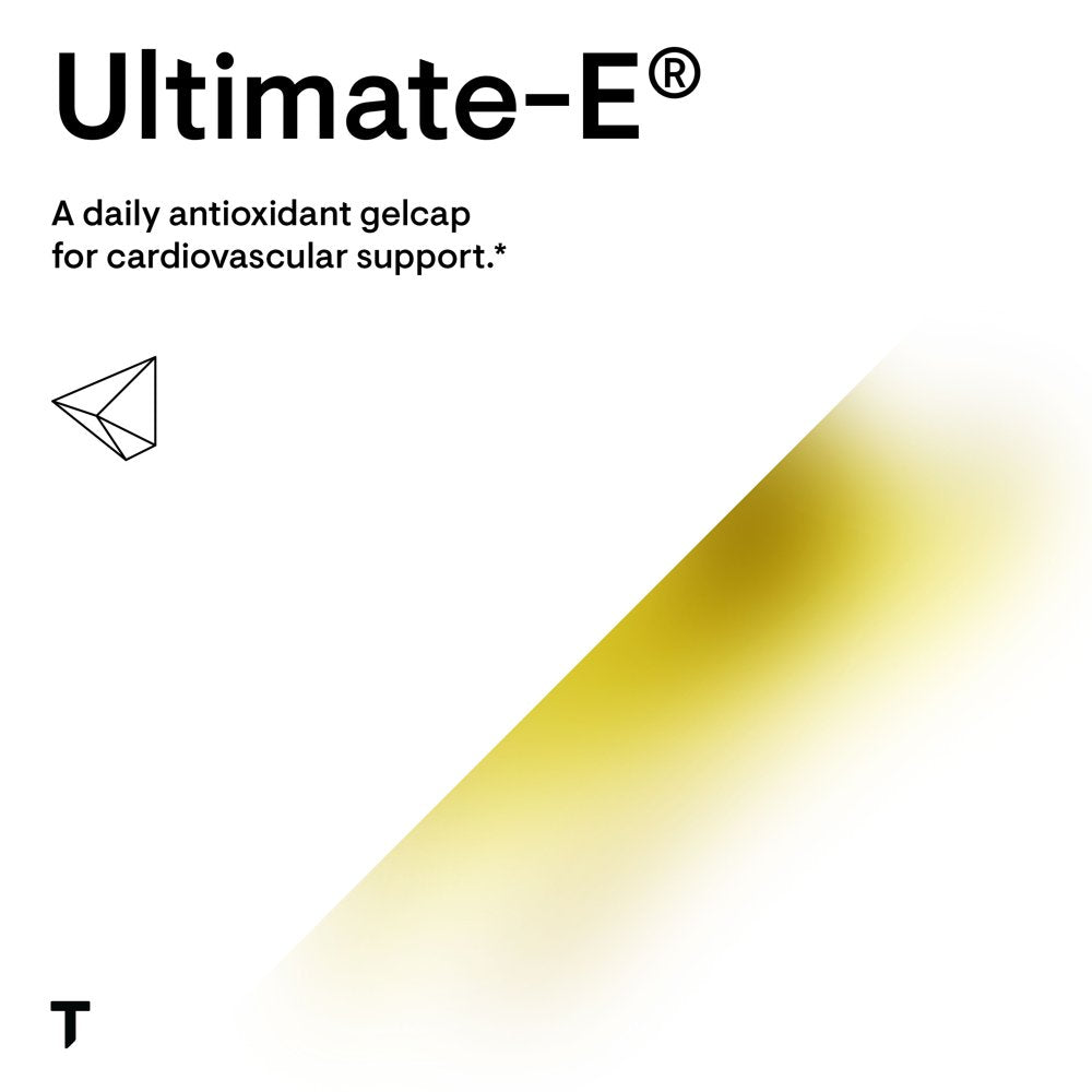 Thorne Ultimate-E, Contains All of the Natural Forms of Vitamin E, 60 Gelcaps