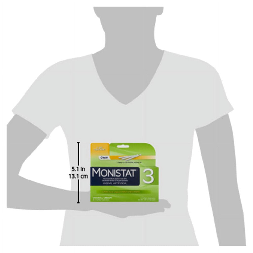 Monistat 3 Vaginal Antifungal Cream Pre-Filled Applicators