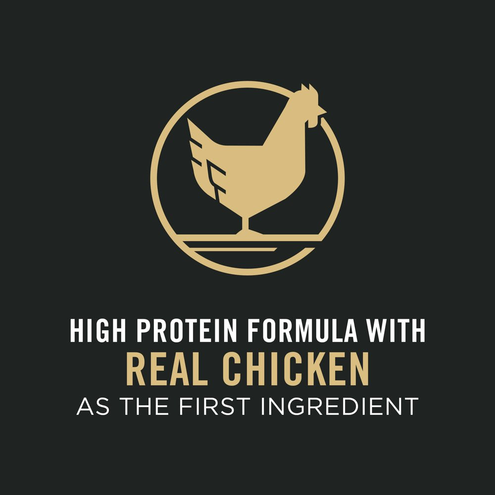 Purina Pro Plan Senior Dog Food with Probiotics for Dogs, Bright Mind 7+ Chicken & Rice Formula, 30 Lb. Bag