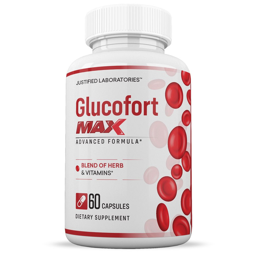 (3 Pack) Glucofort Max Advanced Formula 1295MG 180 Capsules