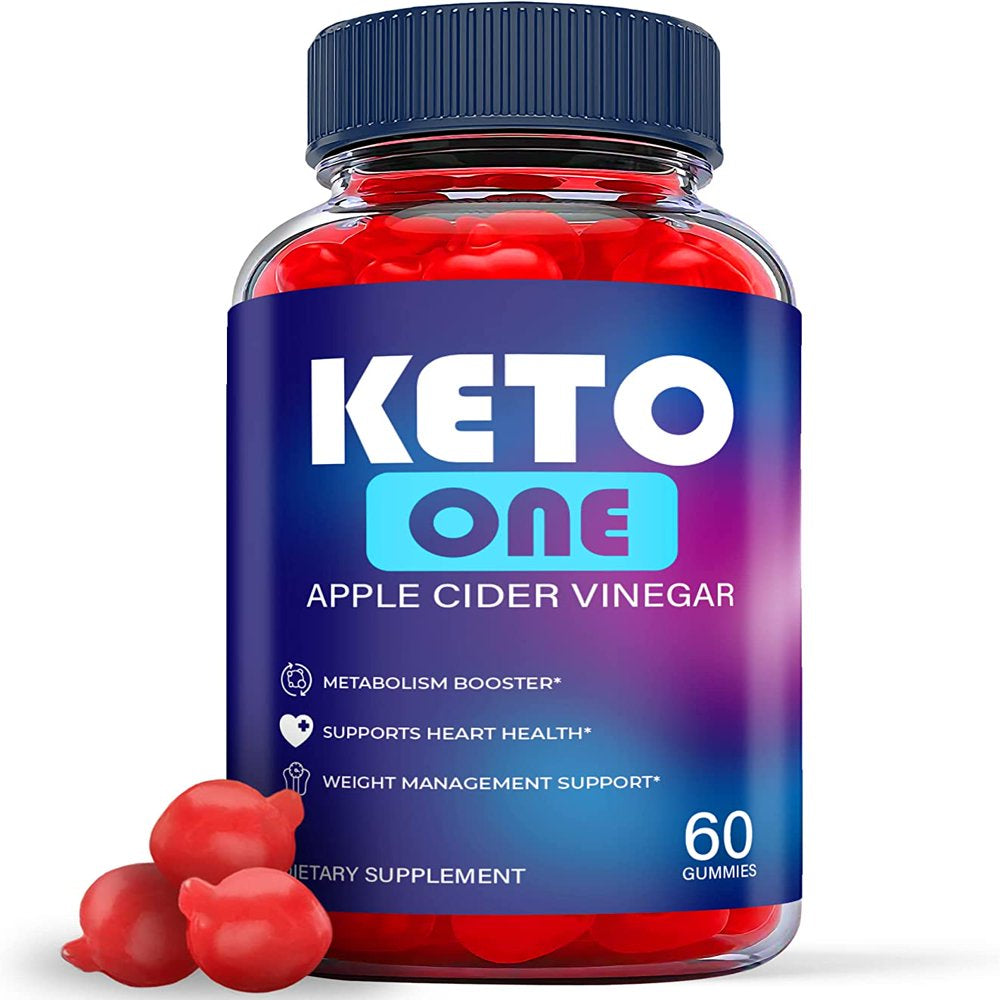 (1 Pack) Keto One Keto ACV Gummies - Supplement for Weight Loss - Energy & Focus Boosting Dietary Supplements for Weight Management & Metabolism - Fat Burn - 60 Gummies