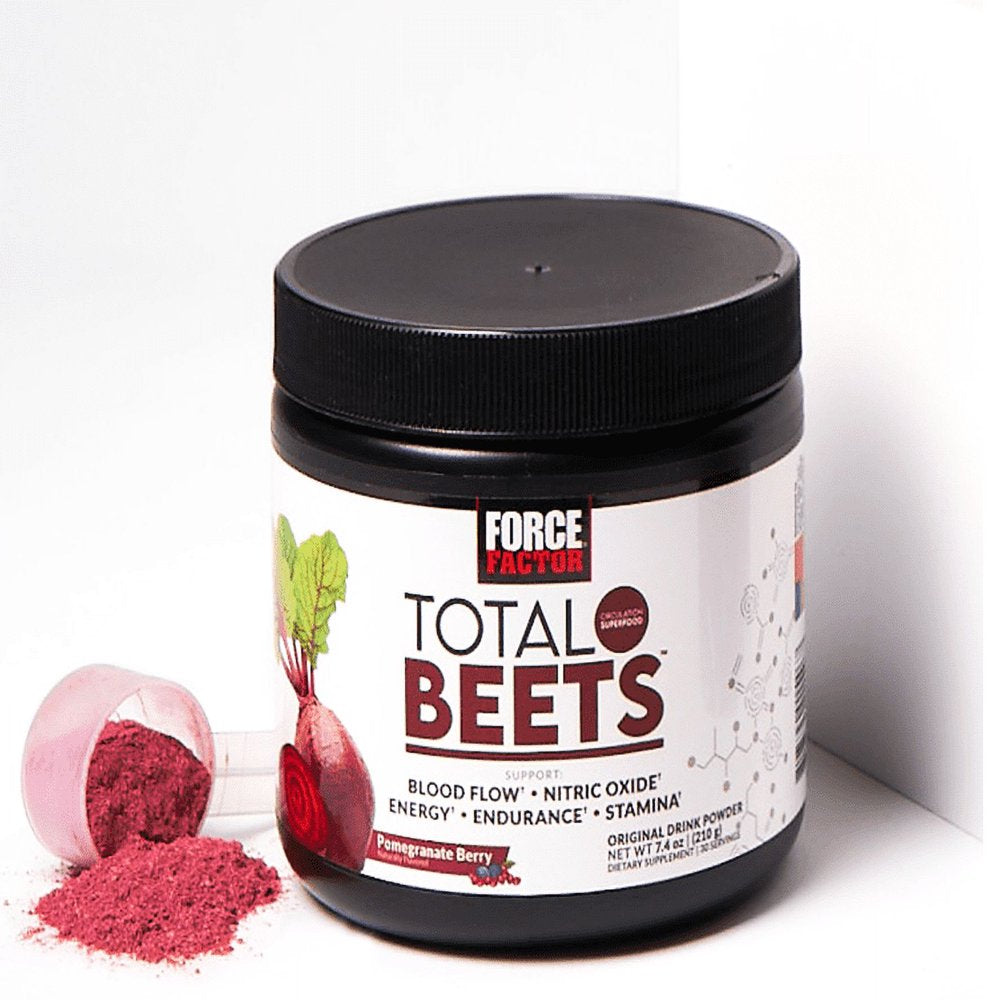 Total Beets Circulation Superfood Beet Root Powder Nitric Oxide - 210Gm, 7.4 Oz