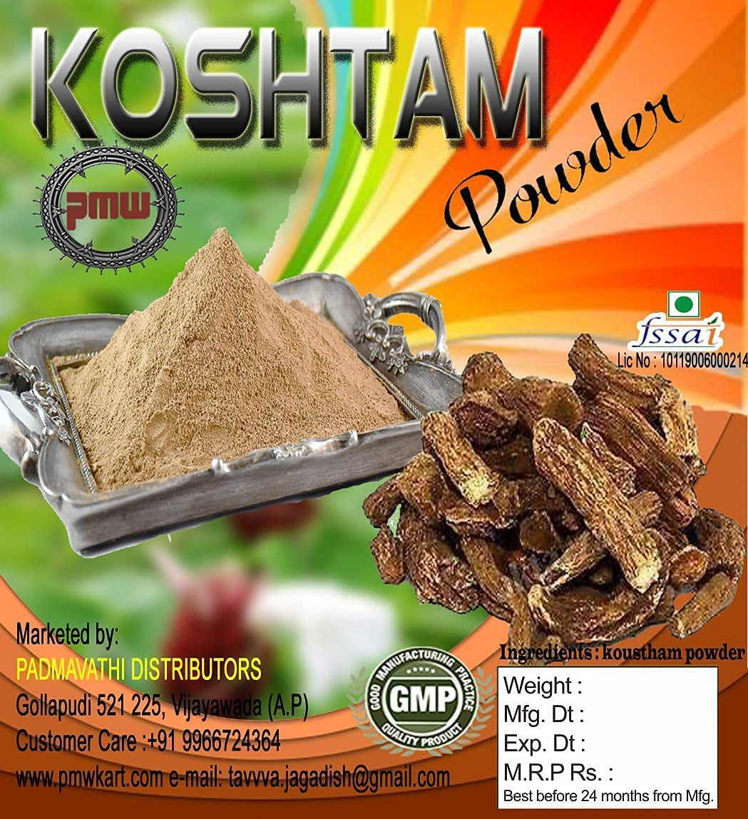 SEASOL Stearic Koshtam Powder - Chengalva Koast - Cheilocostus Speciosus - Keu - Kostam - Kemuk Powder - 50 Grams - Loose Packed