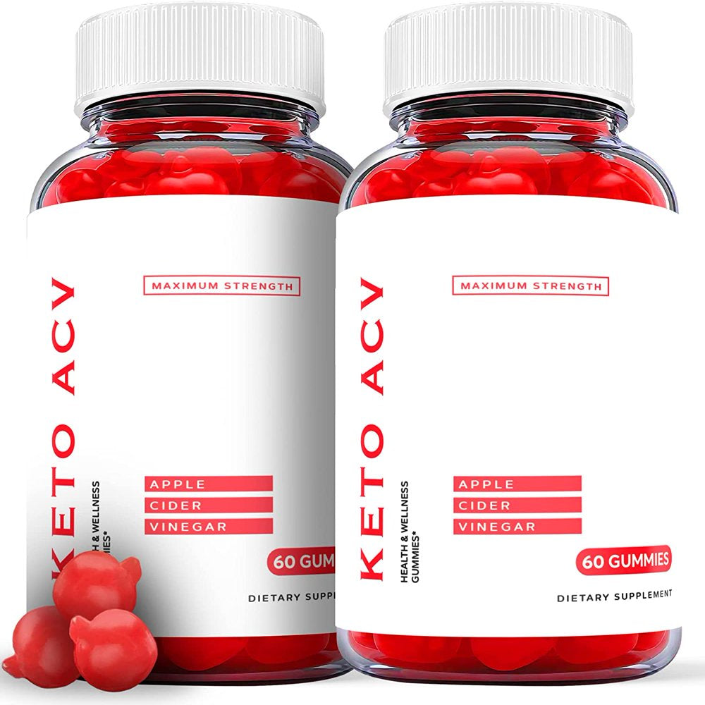 (2 Pack) Keto ACV Gummies - Supplement for Weight Loss - Energy & Focus Boosting Dietary Supplements for Weight Management & Metabolism - Fat Burn - 120 Gummies