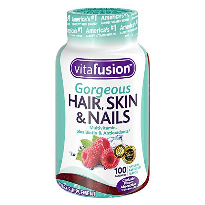 Vitafusion Gorgeous Hair, Skin & Nails Multivitamin, 100 Count