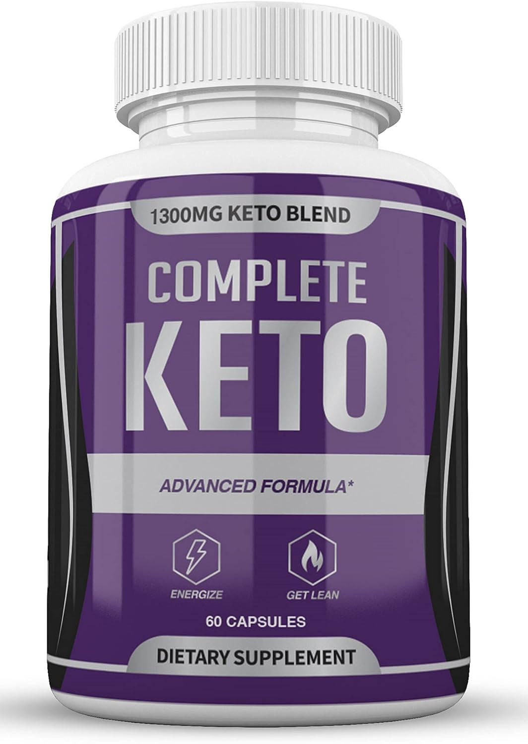 (Official) Complete Keto, Advanced Formula, Made in the USA, (1 Bottle Pack), 30 Day Supply