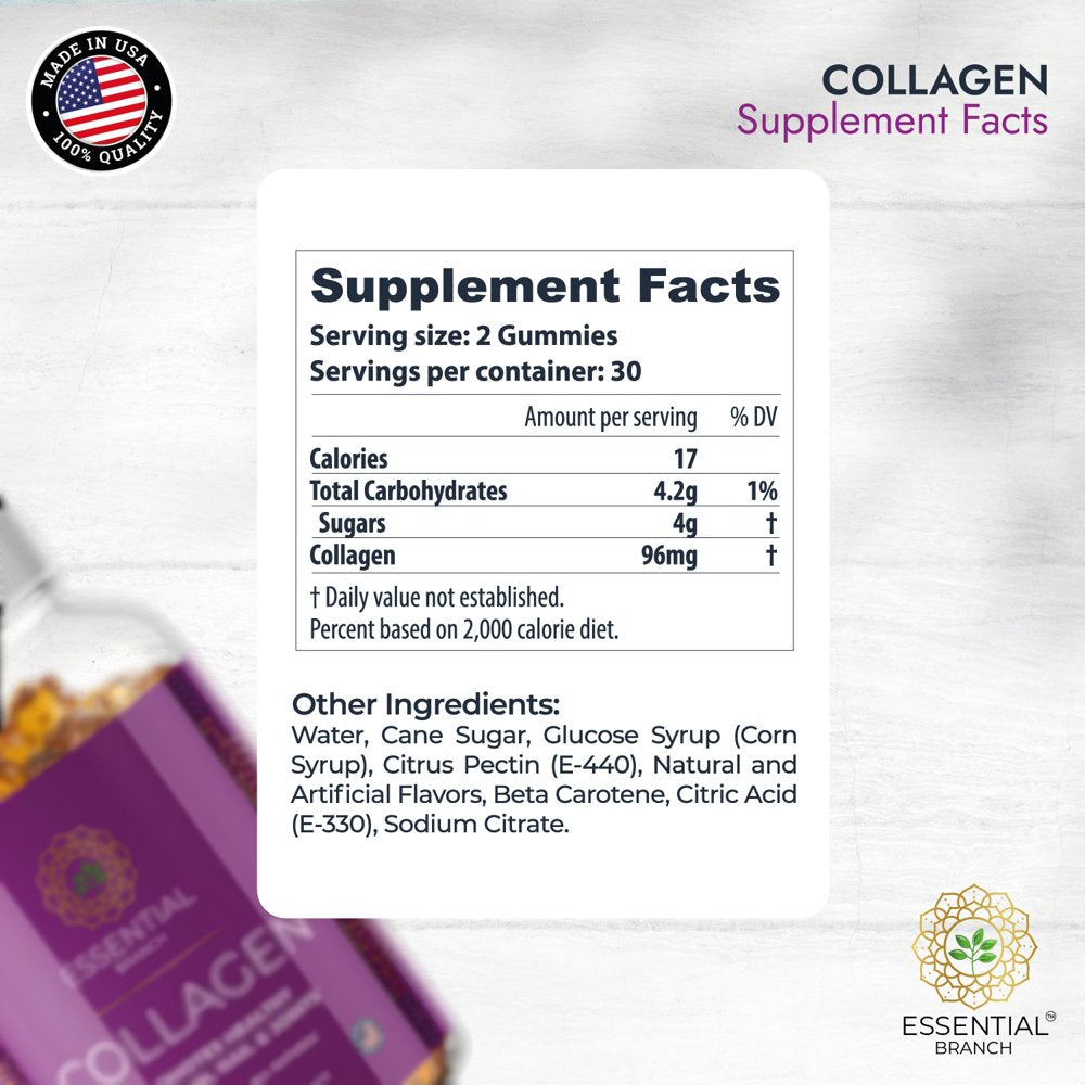 Collagen Gummies ESSENTIAL BRANCH