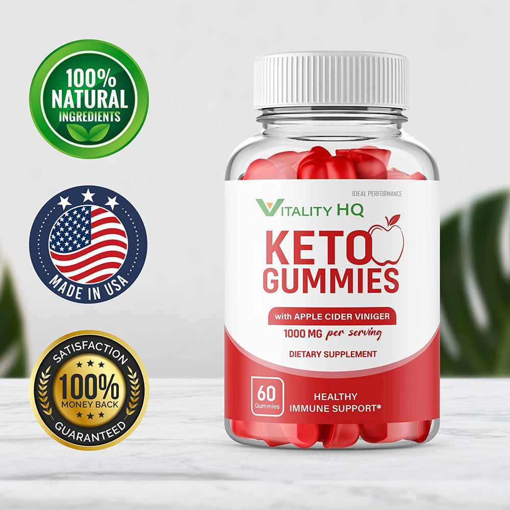 Vitality HQ Keto Gummies Vitality Keto ACV Gummies Vitality ACV (60 Gummies)