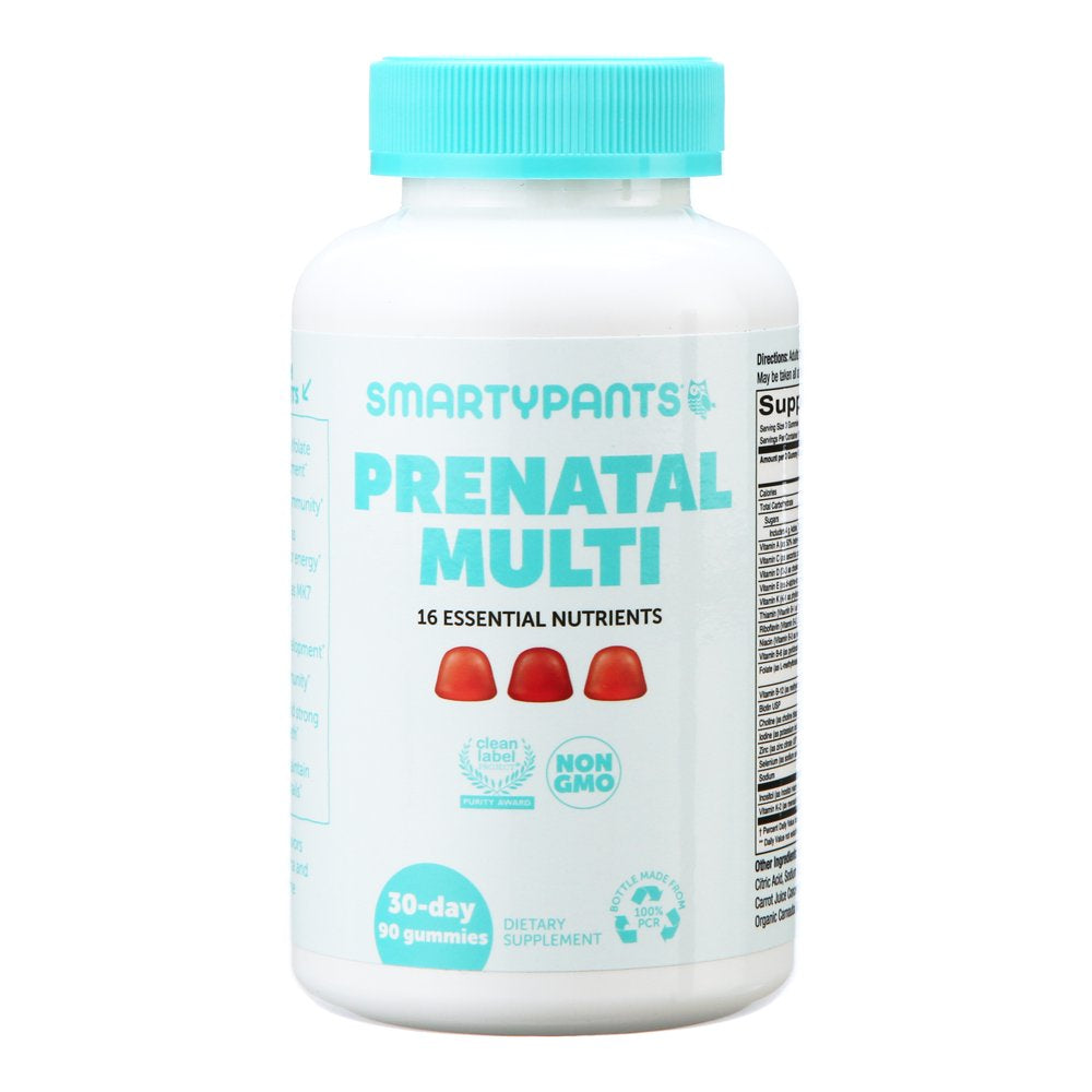 Smartypants Gummy Vitamins Select Prenatal Multivitamin, 30 Day Supply - ONLY at WALMART
