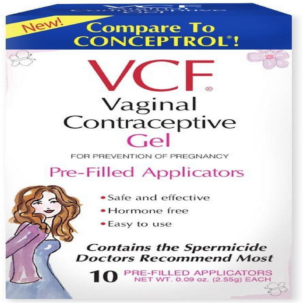 Vaginal Contraceptive Gel Pre-Filled Applicators 10 Ea (Pack of 2)