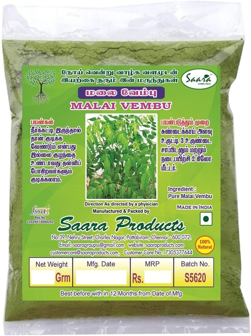 BETT SAARA : Malaivembu Powder 100G