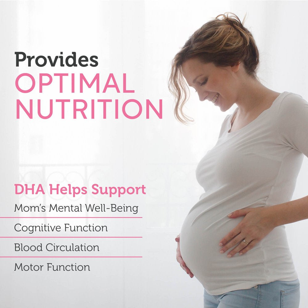 Zahler Prenatal DHA Prenatal Vitamins for Women with DHA & Folate, 60 Unflavored Softgels