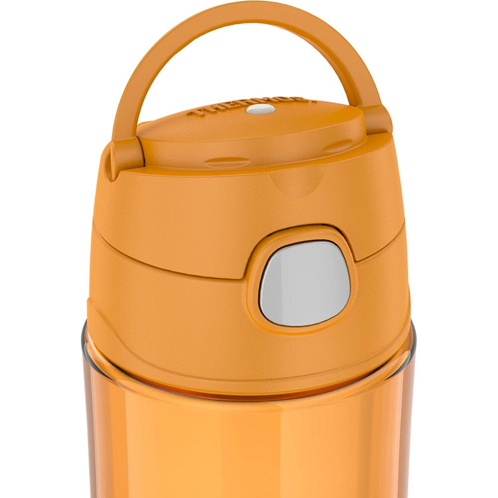 Thermos 16 Oz. Kid'S Funtainer Plastic Water Bottle W/ Spout Lid - Tangerine