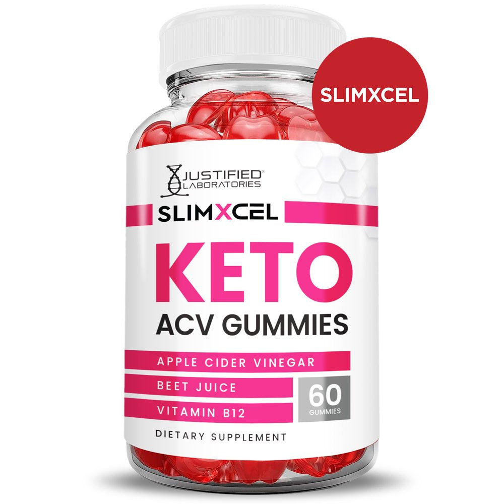 (5 Pack) Slimxcel Keto ACV Gummies 1000MG Dietary Supplement 300 Gummys