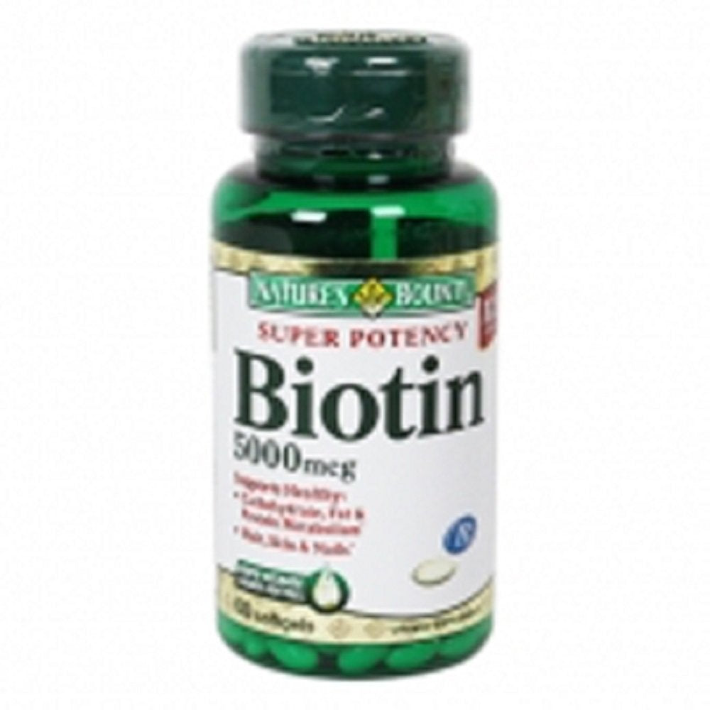 Nature'S Bounty Biotin 5000 Mcg 60 Quick Dissolve Tablets