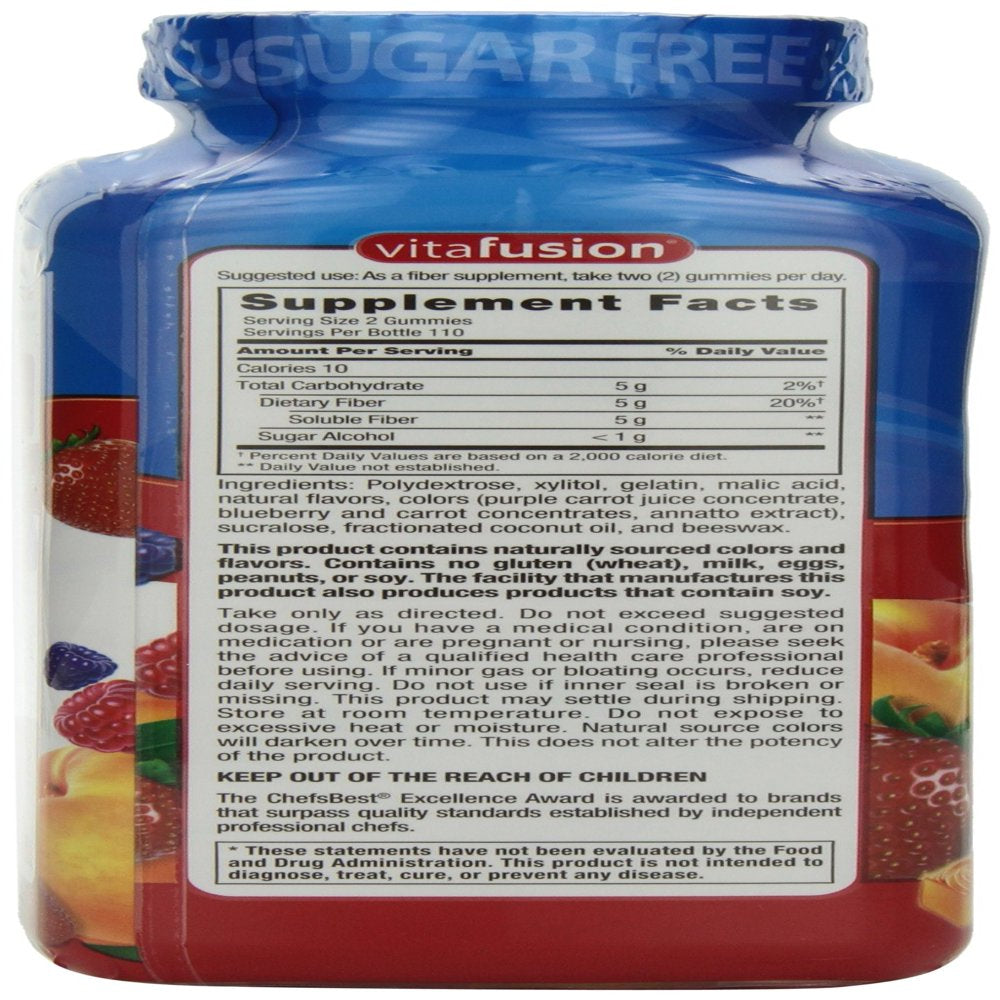 Vitafusion Fiber Well 220 Gummies