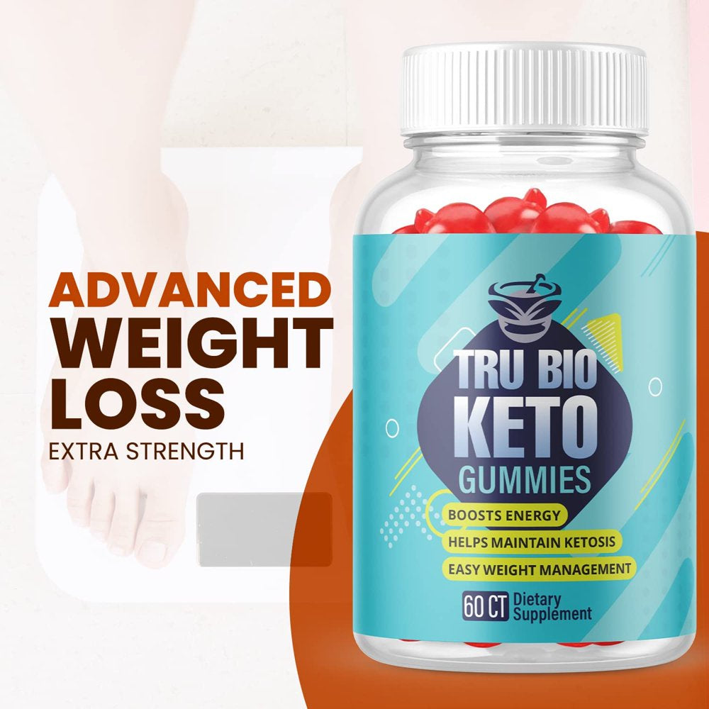 (3 Pack) Tru Bio Keto ACV Gummies - Supplement for Weight Loss - Energy & Focus Boosting Dietary Supplements for Weight Management & Metabolism - Fat Burn - 180 Gummies