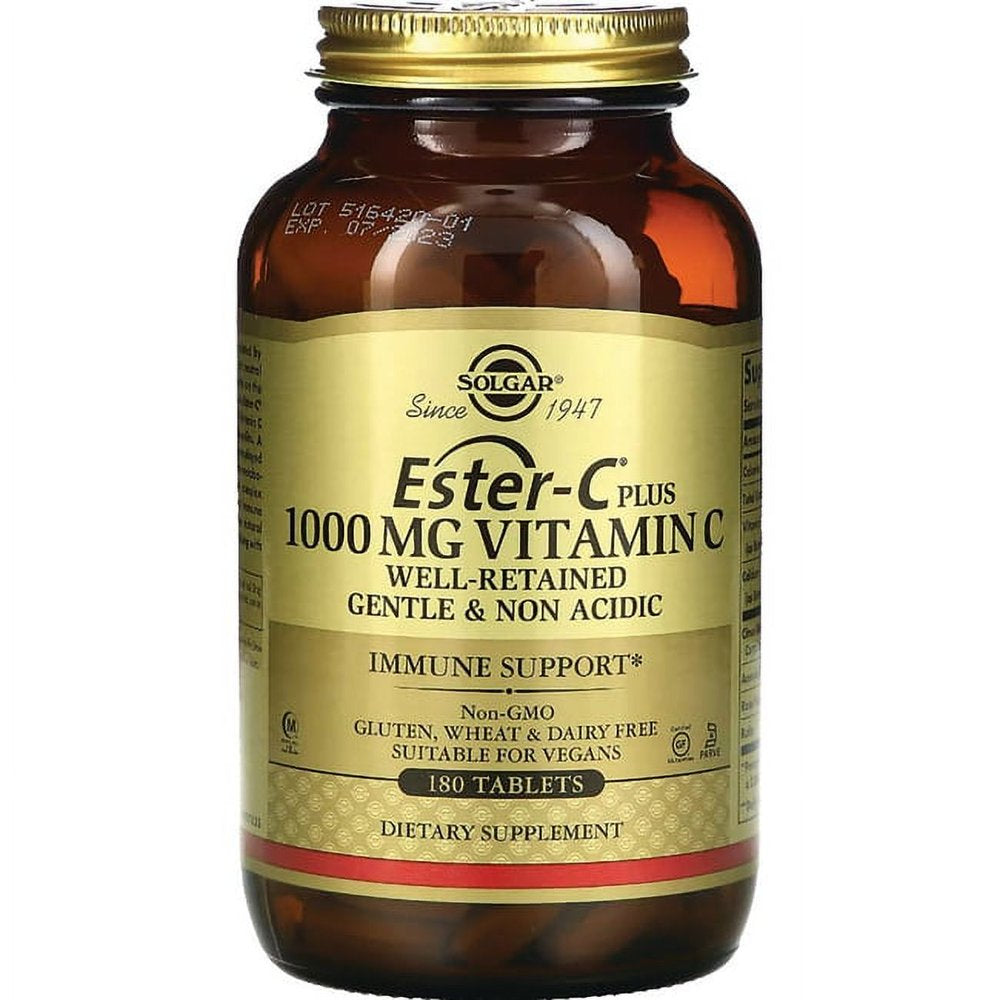 Solgar Ester-C plus Vitamin C 1,000 Mg 180 Tabs