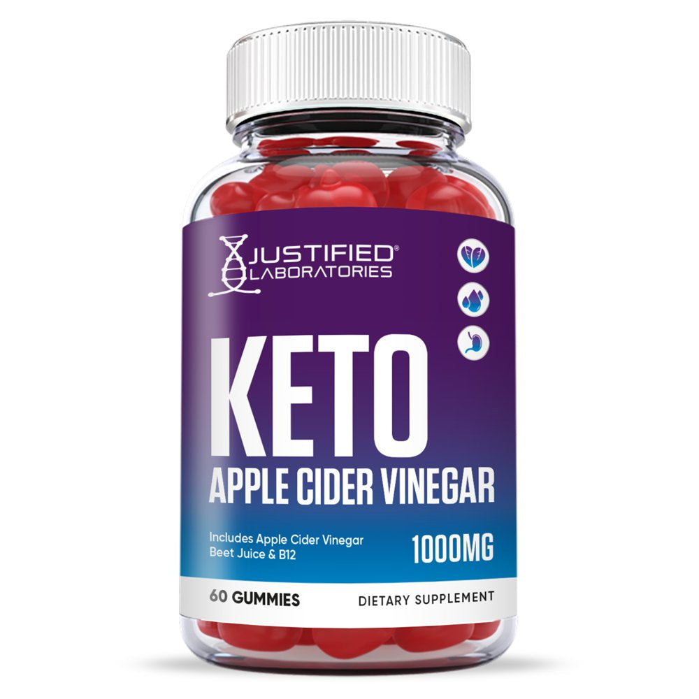 (5) Keto Apple Cider Vinegar Gummies 1000MG 300 Gummies Supplement