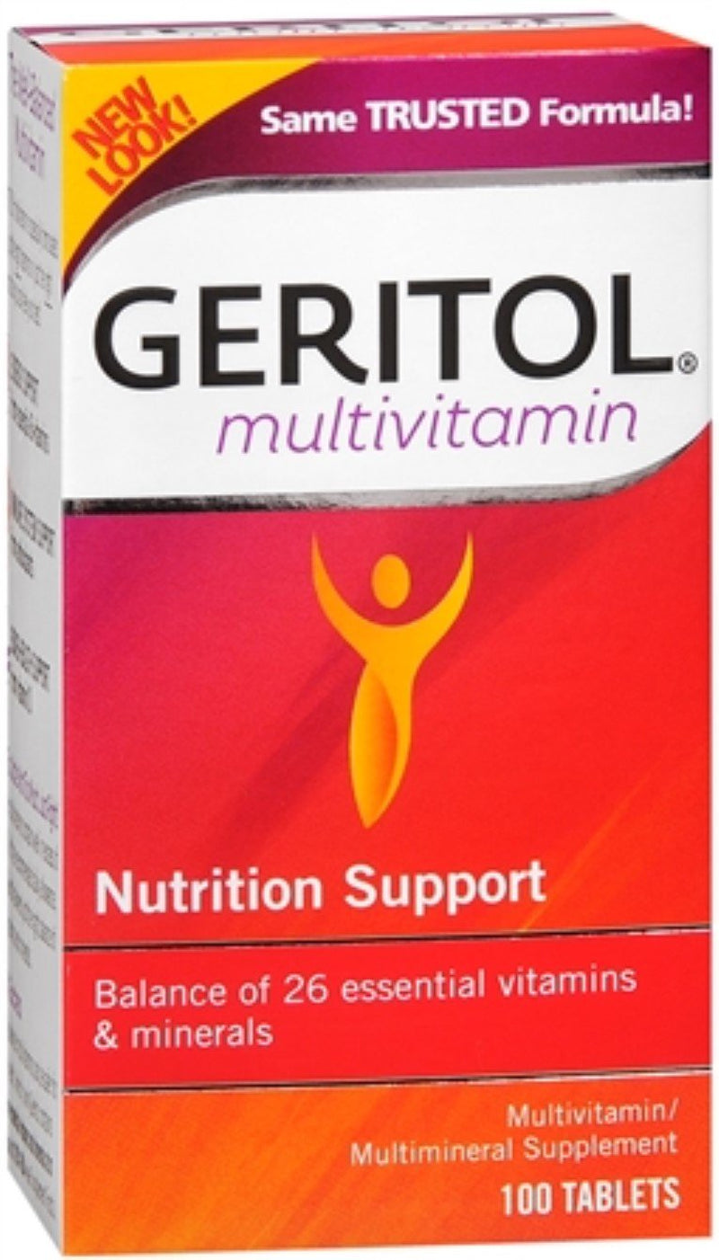 Geritol Complete Tablets 100 Tablets (Pack of 6)