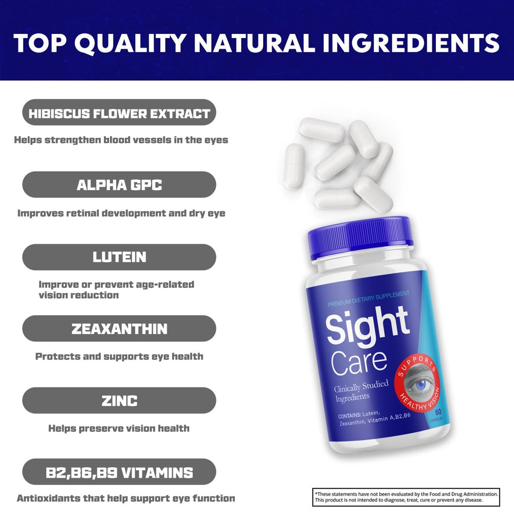 (2 Pack) Sight Care - Revolutionary Advanced Vision Matrix Formula - Supports Healthy Vision - Dietary Supplement for Eyes Sight - 120 Capsules