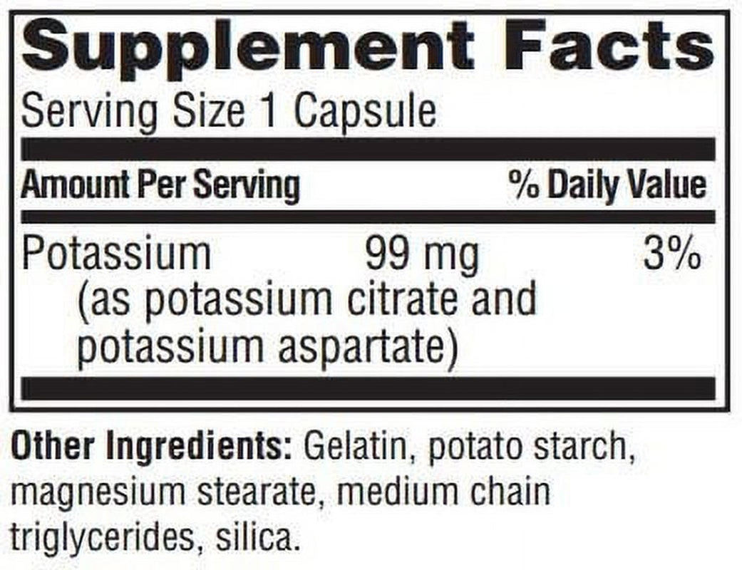 Twinlab Potassium Capsules, 90 Ct