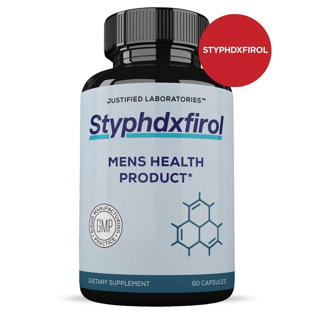 (3 Pack) Styphdxfirol 1484MG All Natural Advanced Men'S Heath Performance Formula Pills 180 Capsules