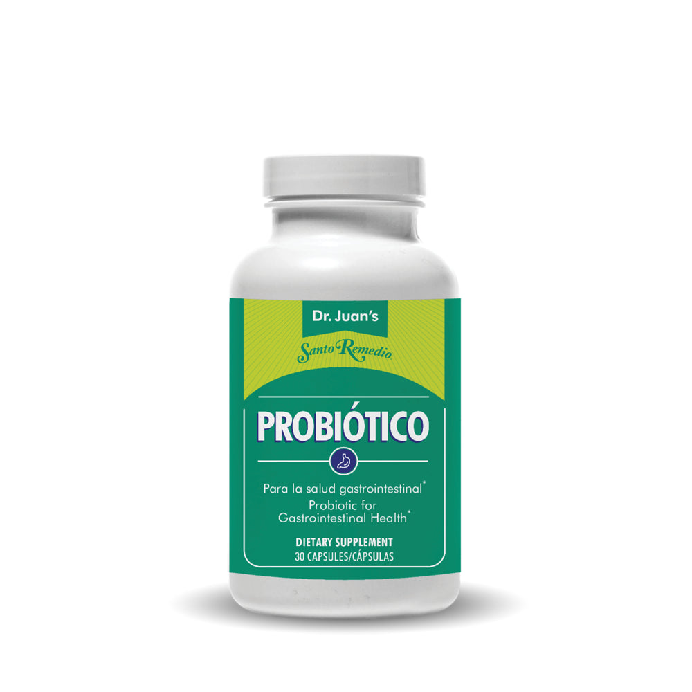 Santo Remedio Probiotic Supplement for Digestive Health, Unisex, 138 Mg, 30 Count