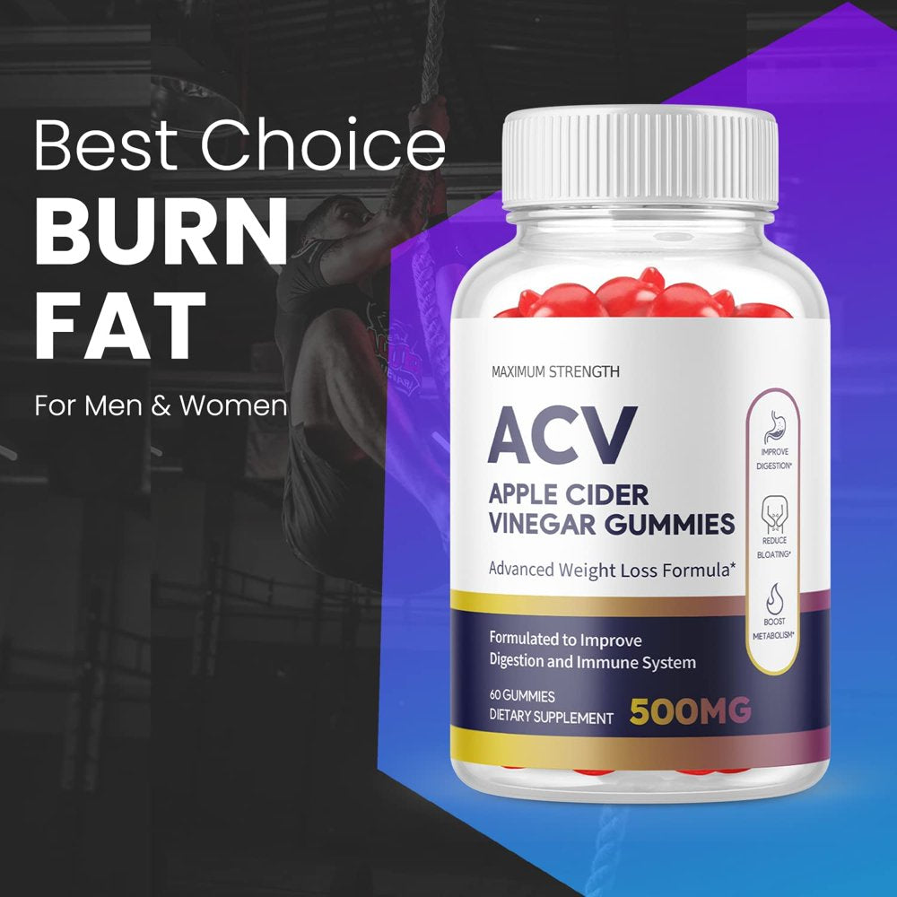 (1 Pack) Keto Start ACV Gummies - Supplement for Weight Loss - Energy & Focus Boosting Dietary Supplements for Weight Management & Metabolism - Fat Burn - 60 Gummies