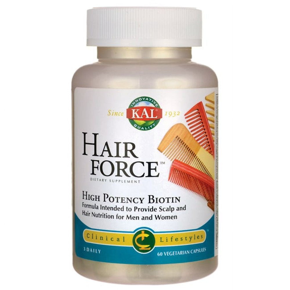 Nutraceutical Hair Force Dietary Supplement, 60 Ea