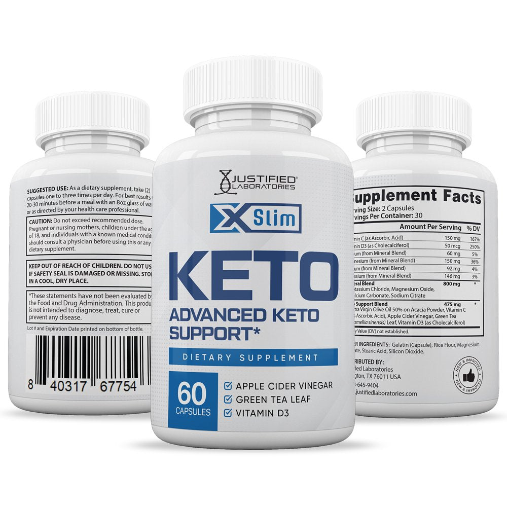 Xslim Keto ACV Gummies 1000Mg & Keto ACV Pills 1275MG Bundle