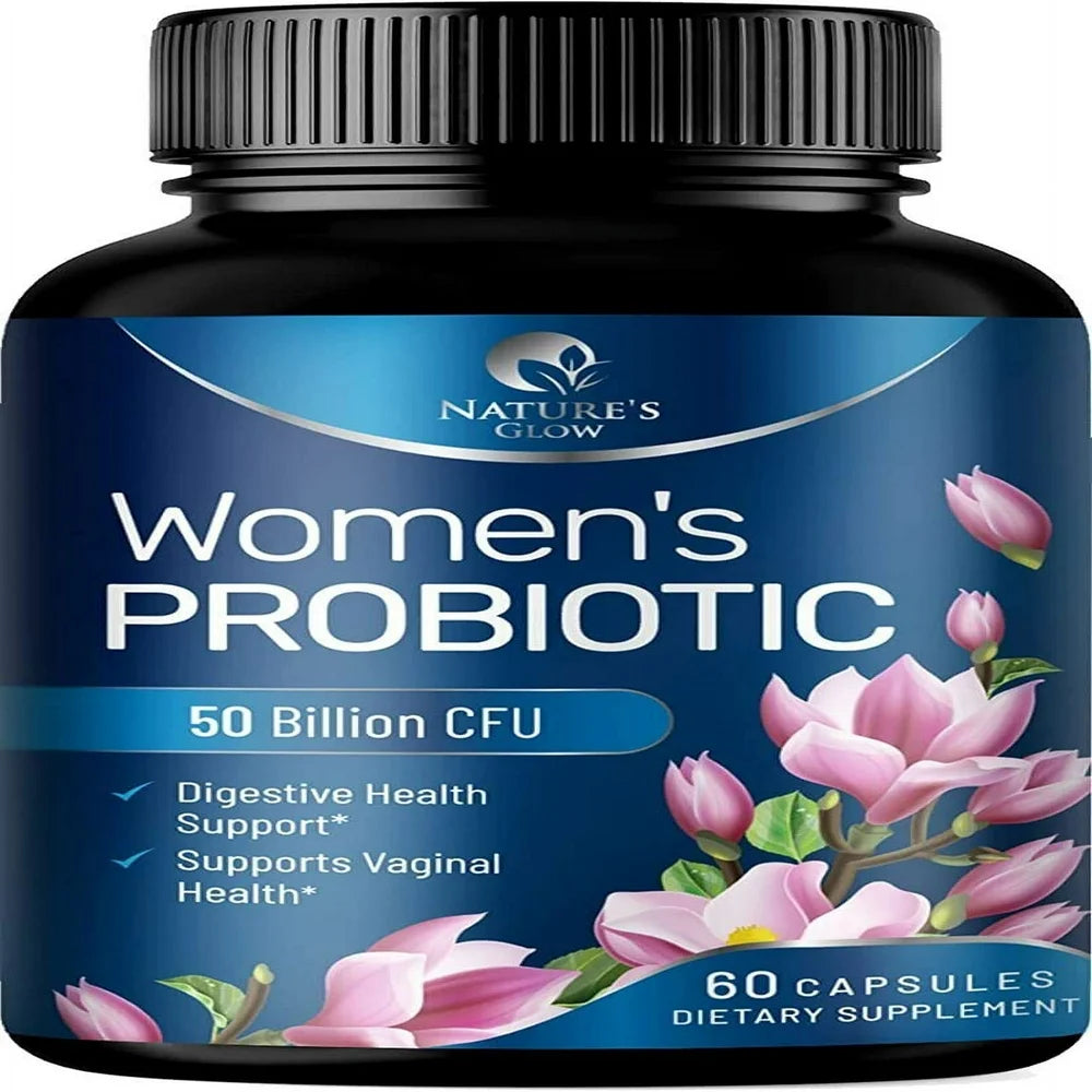 Probiotics for Women - for Digestive Health, Immune Support, & Vaginal Health 60 Capsules