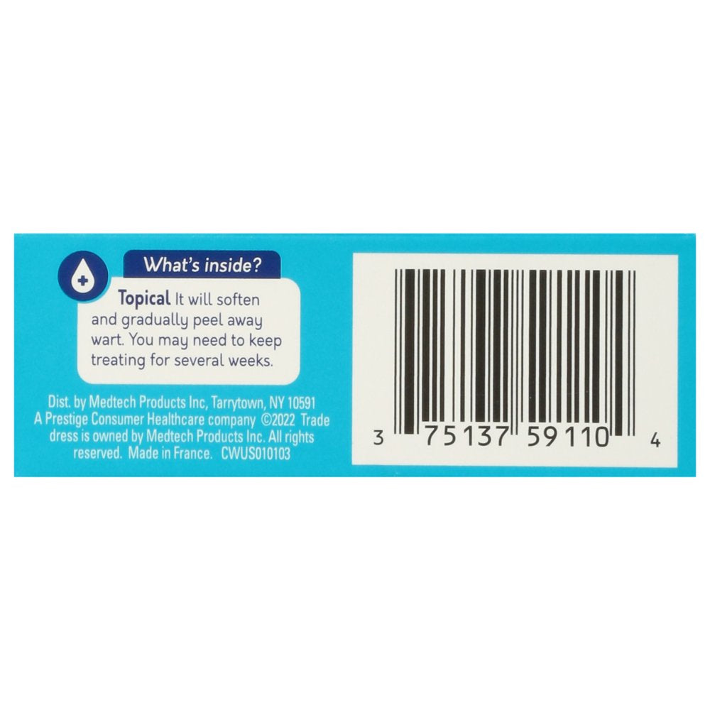 Compound W Maximum Strength Fast Acting Liquid Wart Remover, 0.31 Fl Oz