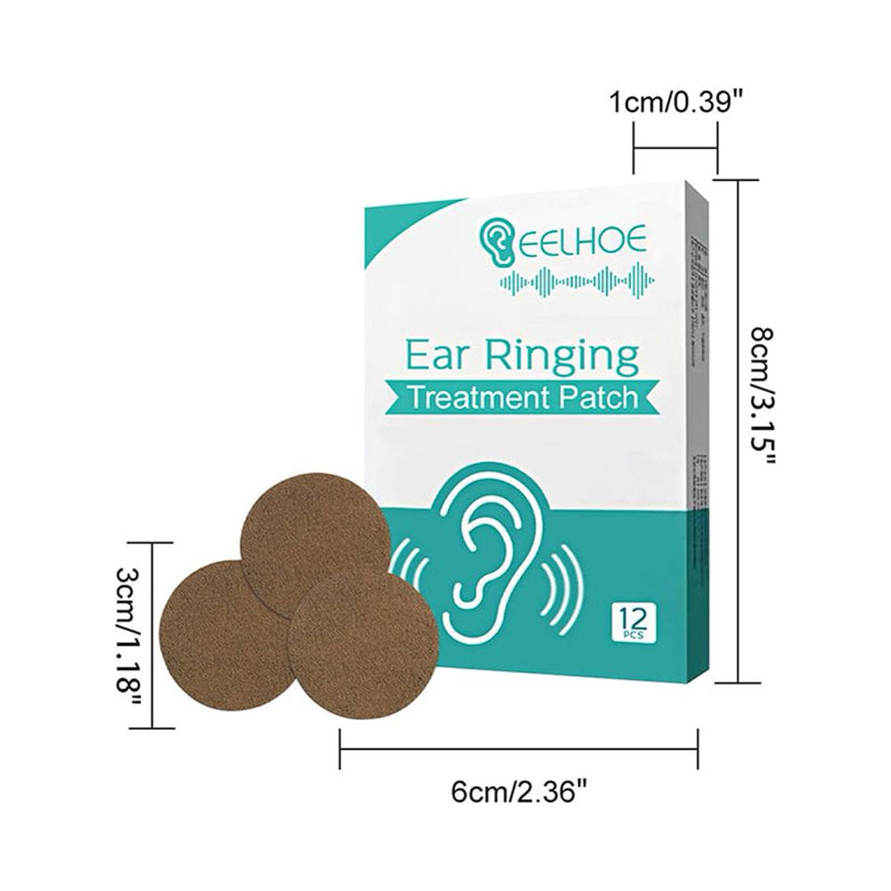 Smrinog 24Pcs Ear Health Care for Tinnitus Symptoms Ringing Relief Hearing Loss Sticker