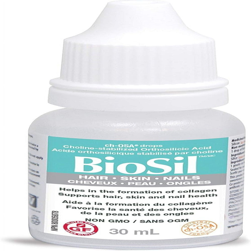 Biosil Advanced Collagen Generator Drops for Women & Men, 120 Servings- Liquid Collagen Supplement for Joint Support & Hair, Skin and Nails (1 Fl Oz)