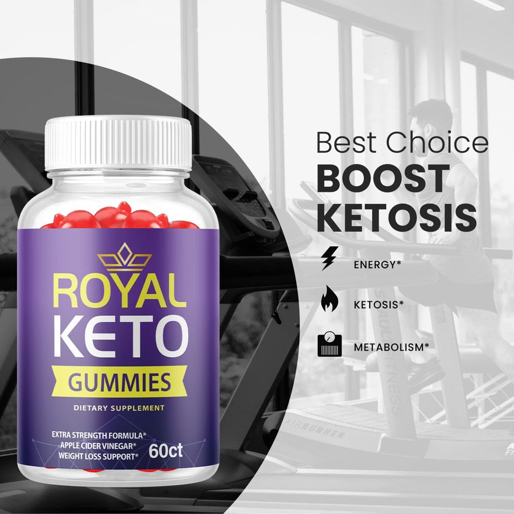 (1 Pack) Royal Keto ACV Gummies - Supplement for Weight Loss - Energy & Focus Boosting Dietary Supplements for Weight Management & Metabolism - Fat Burn - 60 Gummies