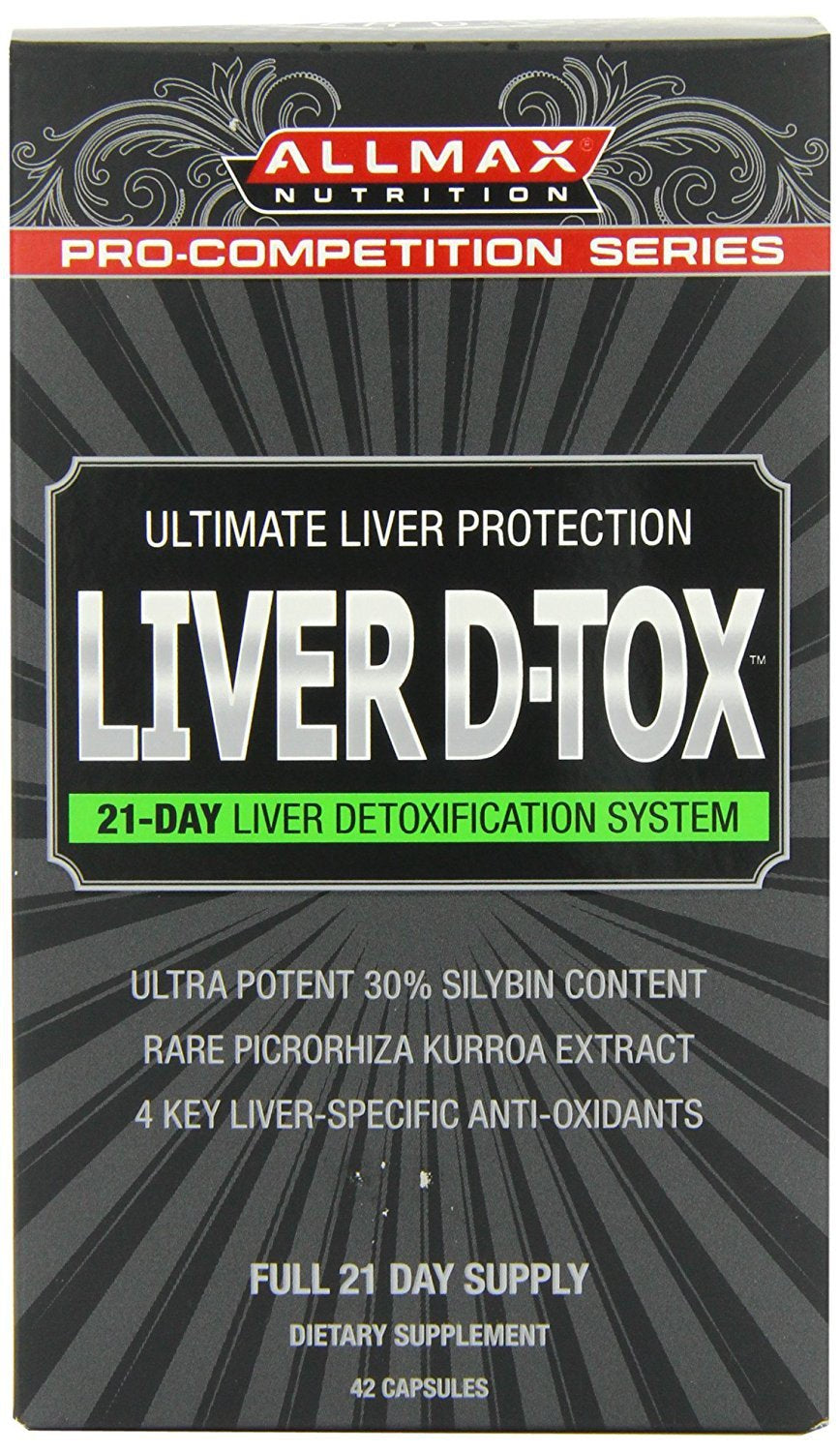 ALLMAX Nutrition Liver D-Tox 42 Capsules