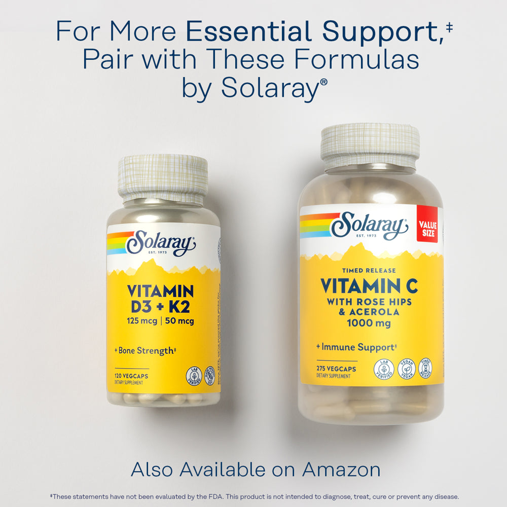 Solaray Magnesium Citrate 400Mg | Nutritive Support for Healthy Heart, Muscle, Nerve & Circulatory Function | Chelated for Absorption | 180 Count
