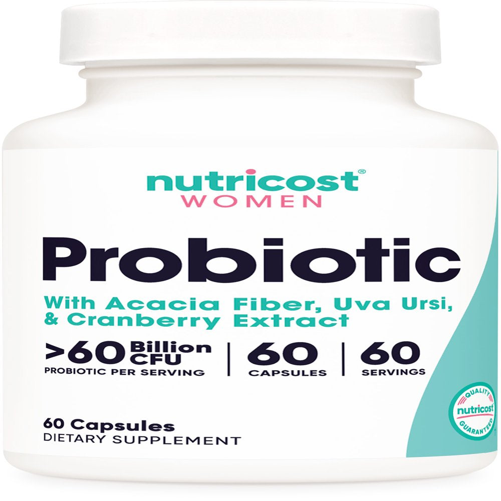 Nutricost Probiotic for Women 60 Billion CFU, 60 Capsules - Probiotic Supplement