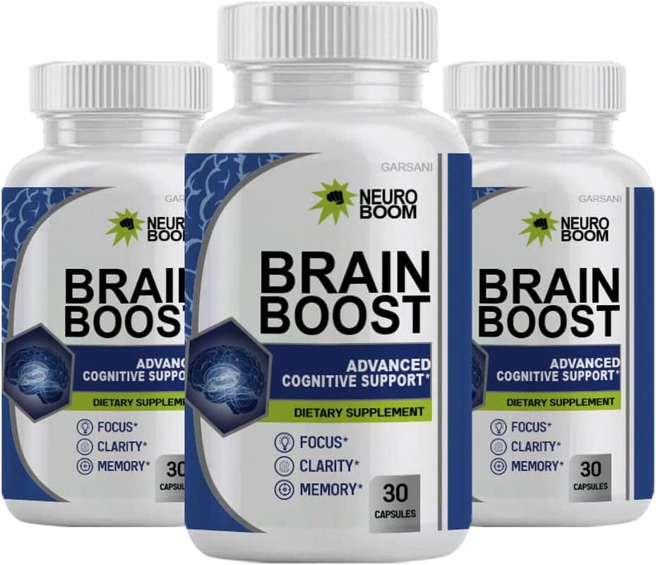 Neuro Boom Brain Boost - Neuro Boom Nootropic (3 Pack)