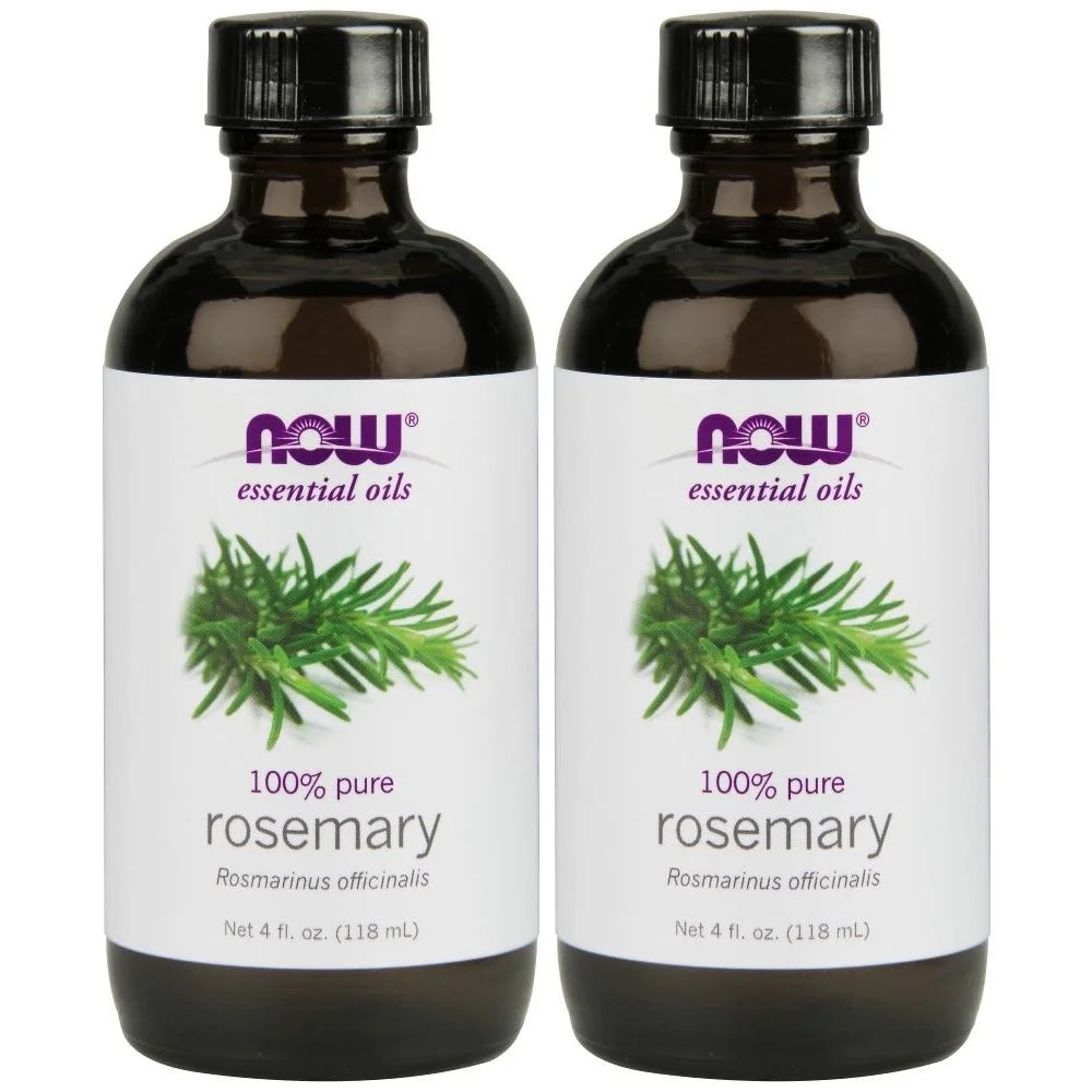 Now Foods - 4 Fl Oz Rosemary Oil (Pack of 2)