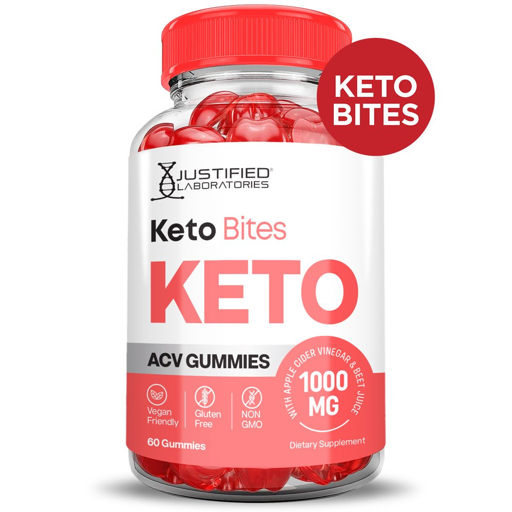 (5 Pack) Keto Bites ACV Gummies 1000MG Dietary Supplement 300 Gummys