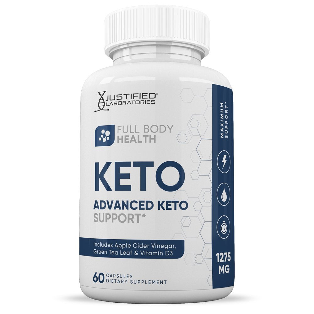 (3 Pack) Full Body Health Keto ACV Pills 1275Mg Alternative to Gummies Dietary Supplement 180 Capsules