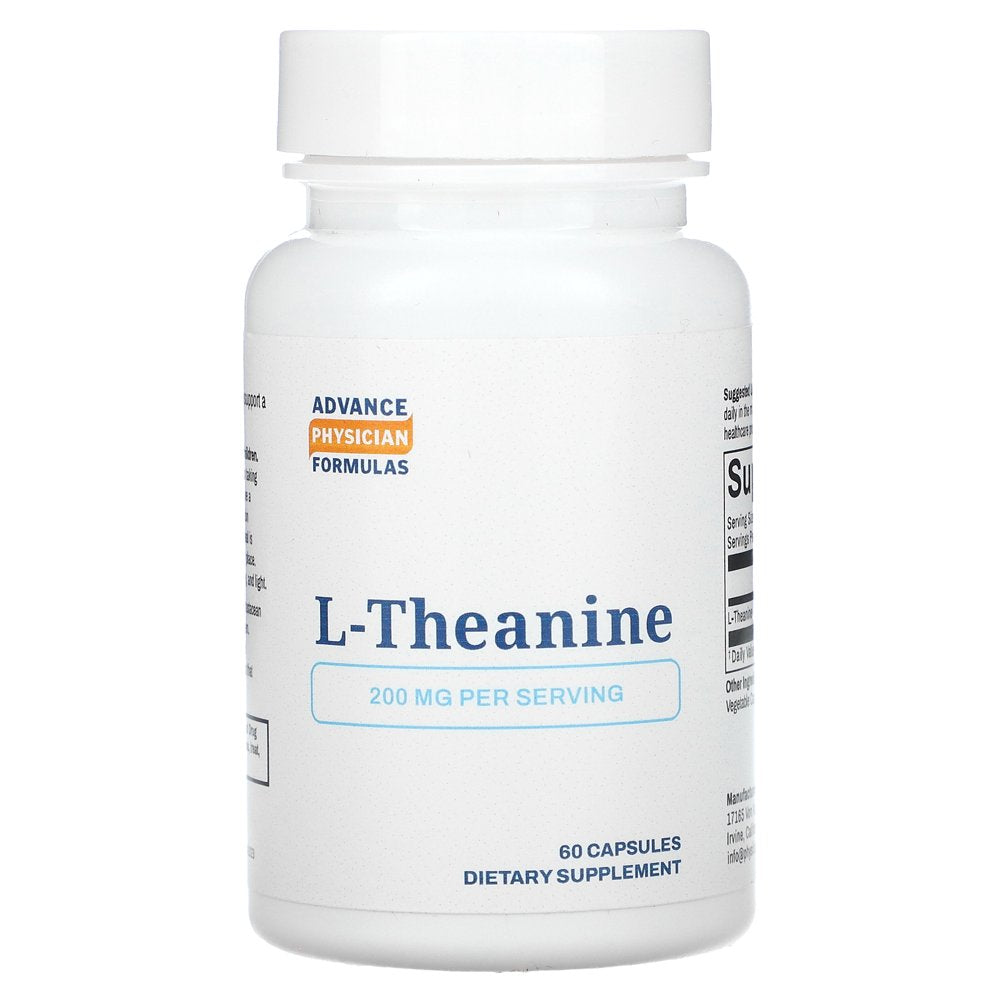 Advance Physician Formulas L-Theanine, 200 Mg, 60 Capsules