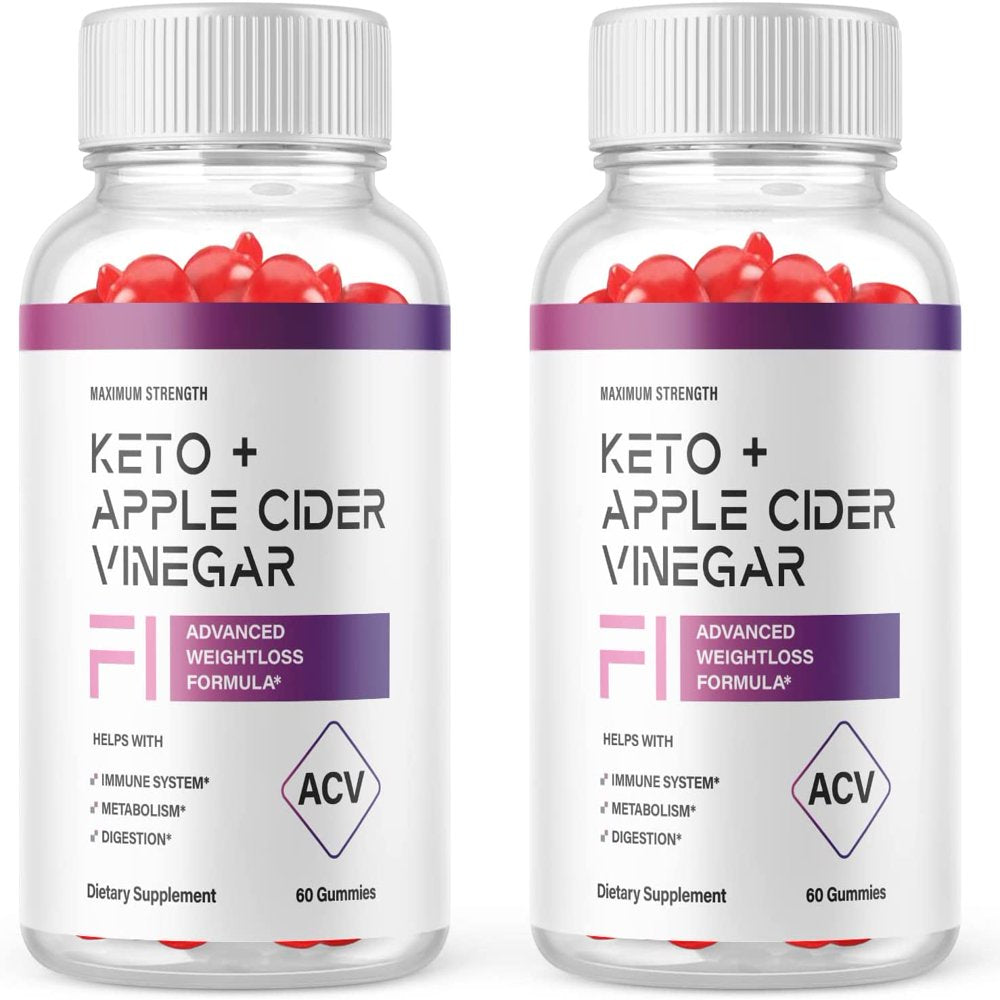 (2 Pack) F1 Keto ACV Gummies - Supplement for Weight Loss - Energy & Focus Boosting Dietary Supplements for Weight Management & Metabolism - Fat Burn - 120 Gummies