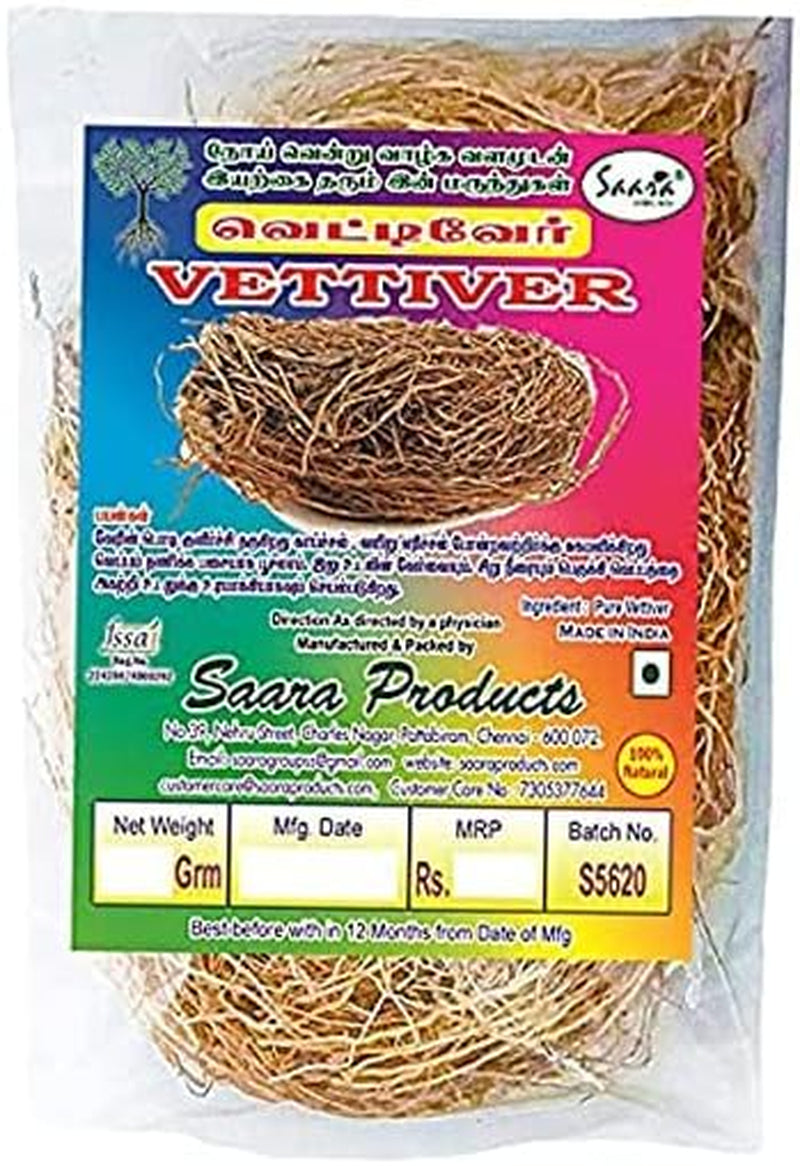 MIYUU SAARA Vetiver Root (50 Gram)