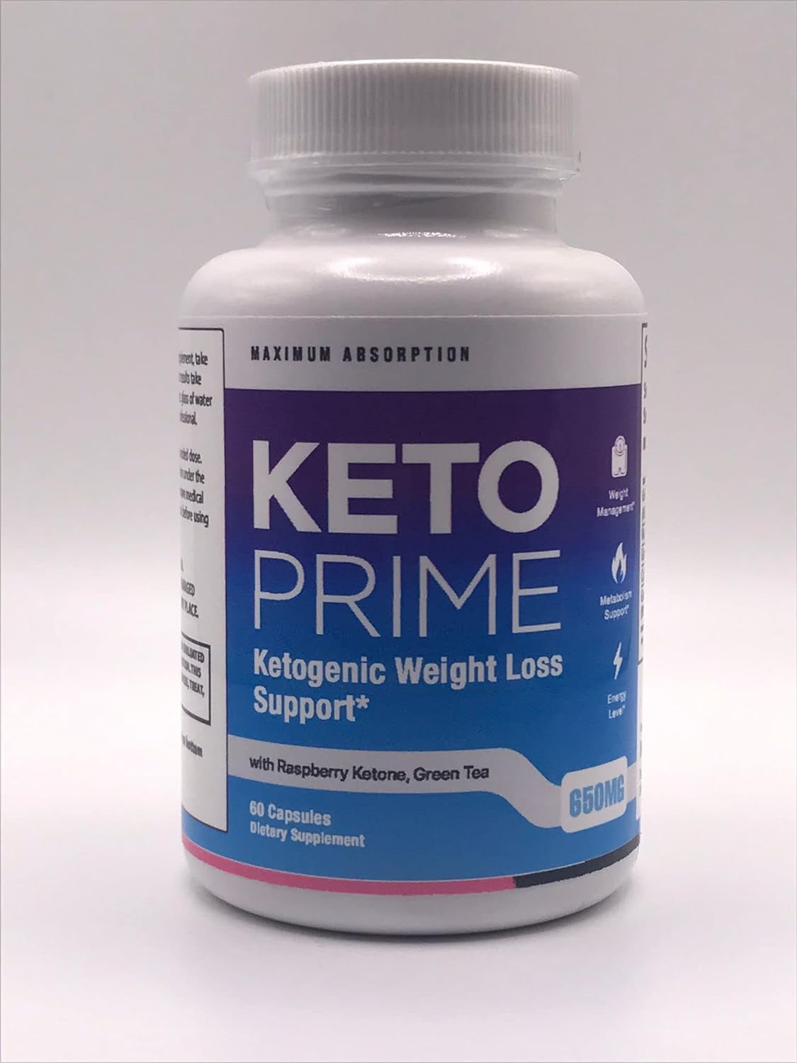 Keto Prime Pills, Prime Keto 60 Count, 1 Month Supply