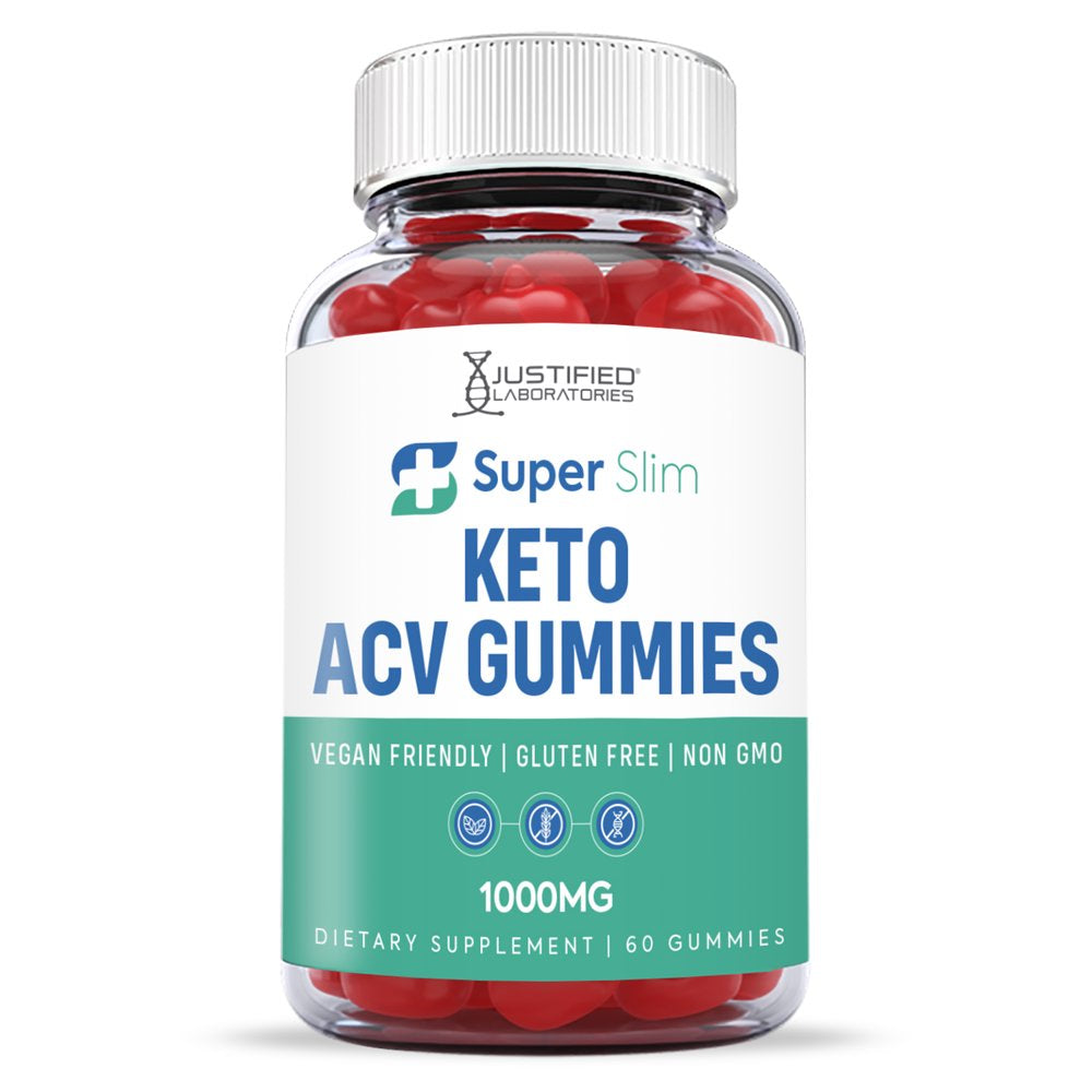 (5 Pack) Super Slim Keto ACV Gummies 1000MG Dietary Supplement 300 Gummys